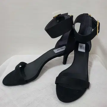 탈론 GRISE 블랙 앵클 스트랩 골드 24cm