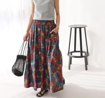 [ 2024SS ] 저널 스탠다드 아프리칸 프린트 스커트 컨디션 최상