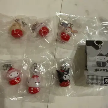 딸기 메지루시 액세서리 산리오 컴플리트 세트