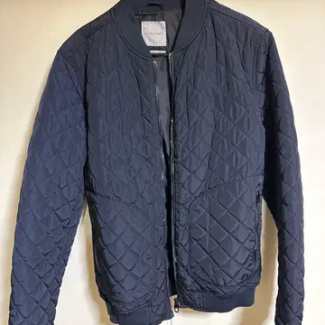 ZARA MAN 네이비 퀼팅 자켓