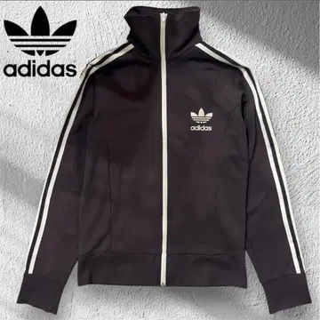 [ 레어 ] adidas 트레포일 트랙 자켓 브라운 90s