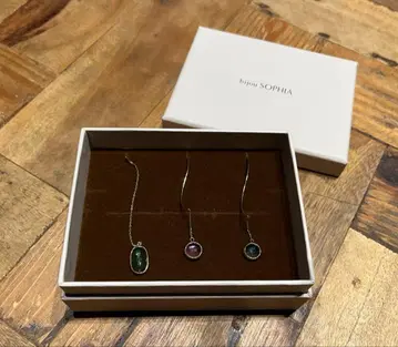 bijou SOPHIA 후크 타입 귀걸이 3페어