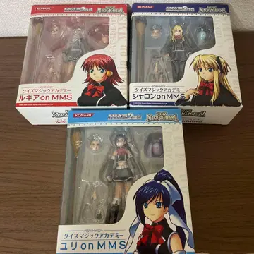 퀴즈 매직 아카데미 피규어 3체 세트