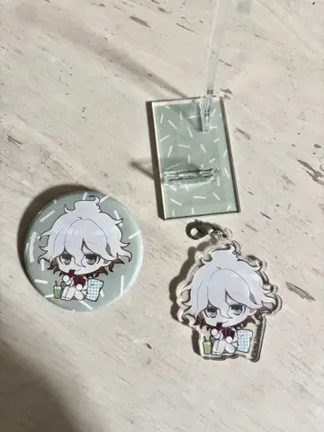 코마에다 나기토 아크릴 참 슈퍼 단간론파 2 캔뱃지 세트