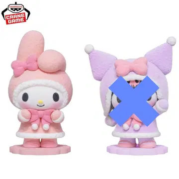 산리오 마이멜로디 Fluffy Puffy 피규어