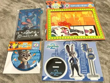 주토피아 Happy 복권 주디 4종 세트