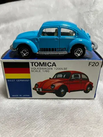 토미카 폭스바겐 1200LSE 1/60 파랑 상자 F20