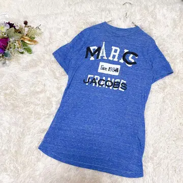 [마크 제이콥스] 로고 티셔츠 파랑(F)