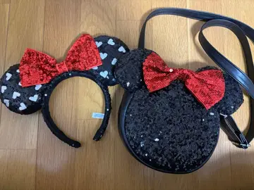 미니 숄더백 머리띠