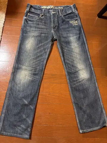 VANSON 스컬윙 자수 데님 SP-B-14 청바지