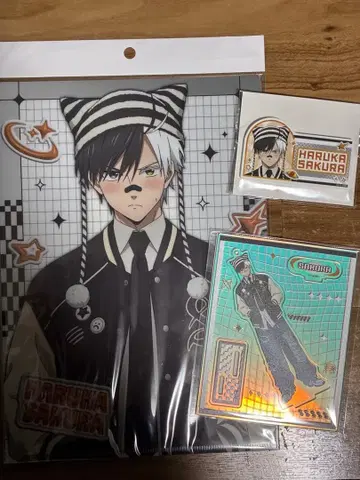 WIND BREAKER Y2K 스타일 사쿠라 하루카 3종 세트