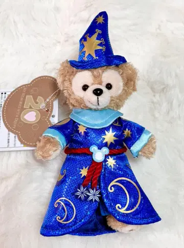 도쿄디즈니씨 더피 20주년 복각판 인형 배지 비매지컬