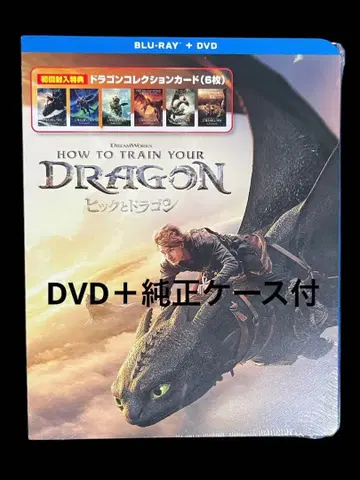 드래곤 길들이기 실사판 DVD + 정품 케이스 포함