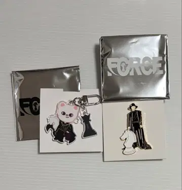 Stray Kids 'FORCE' 아크릴 키링 핀 배지 현진