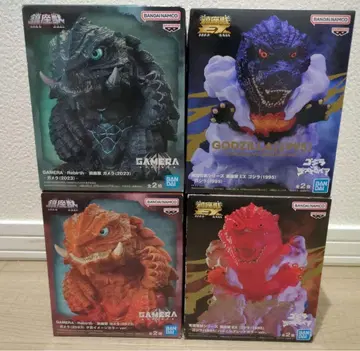 진좌수 고질라 가메라 피규어 세트