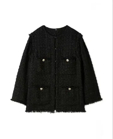 FRAY I.D 2way 베스트 트위드 자켓