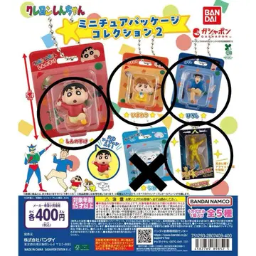 짱구는 못말려 미니어처 패키지 컬렉션 2 4점 세트