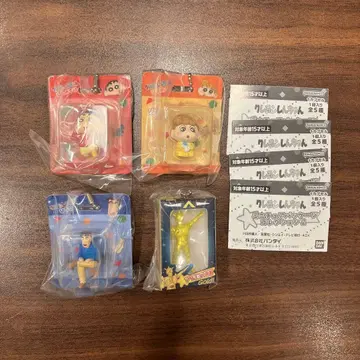 짱구는 못말려 미니어처 패키지 컬렉션 2 가챠 4점 세트