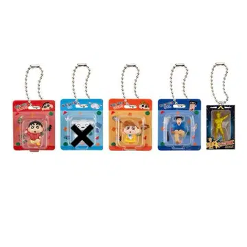 짱구는 못말려 미니어처 패키지 컬렉션 2 가챠 4점 세트