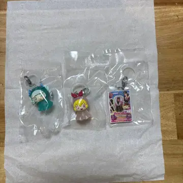 캡슐 토이 애니메이션 캐릭터 키링 세트