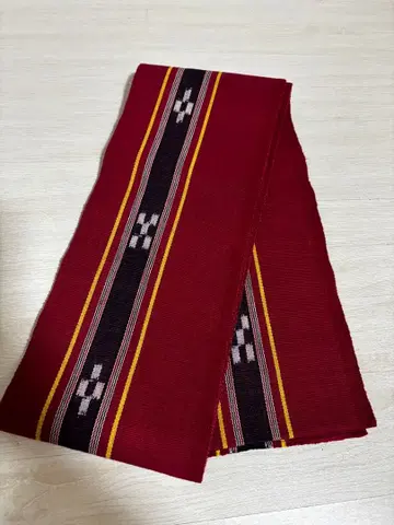 민서 직조 반폭 오비