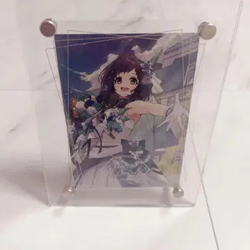 아이바 우이하 니지산지 준브라이드 아크릴 포토 스탠드