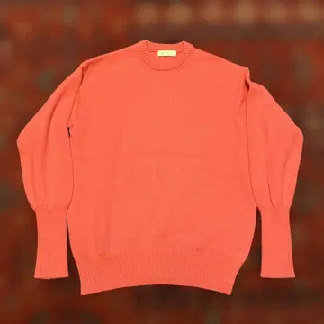 ENOF 코랄 핑크 니트 스웨터 FREE