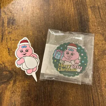 크리스마스 디자인 아크릴 키링