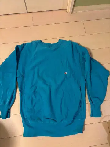 Champion Reverse Weave 90s 블루