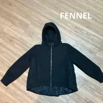 스콧 클럽 페넬 다운 자켓 블랙