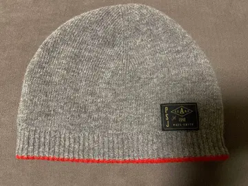 Paul Smith Jeans 그레이 니트 모자 비니 니트 캡 PSJ