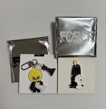 Stray Kids 'FORCE' 아크링 키링 핀 배지 필릭스