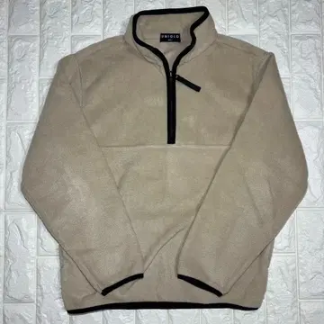 유니클로 하프 지퍼 플리스 S