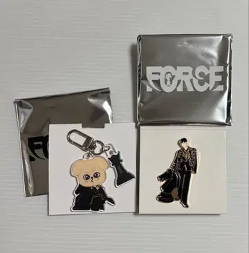 Stray Kids 'FORCE' 아크링 키링 핀 배지 승민