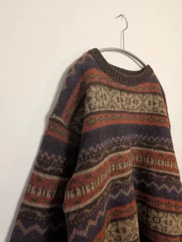 빈티지 아이슬란드 니트 노르딕