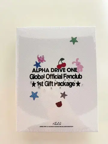 ALPHA DRIVE ONE Fanclub 1st Gift package