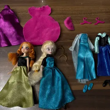 안나와 눈의 여왕 인형 세트