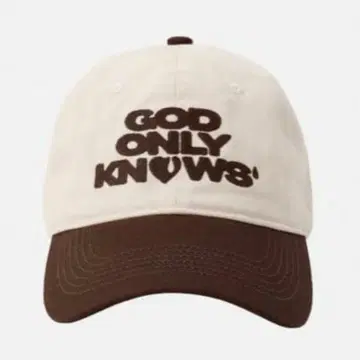 GOD ONLY KNOWS 이와타 타카노리 캡 브라운
