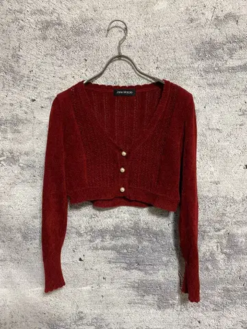 제인 마플 숏 기장 가디건