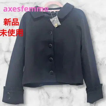 axes femme 겨울 블랙 아우터 코트 새상품 버튼 포함