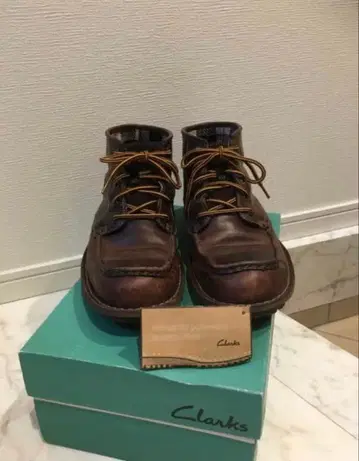 Clarks 브라운 워크 부츠