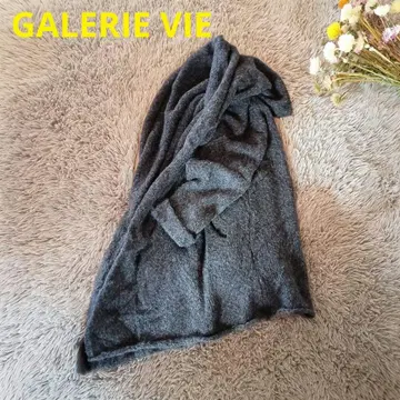 GALERIE VIE 후디 루즈핏 가디건 알파카