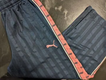 [ PUMA ] 사이드 라인 로고 트랙 팬츠 저지 ( M size )