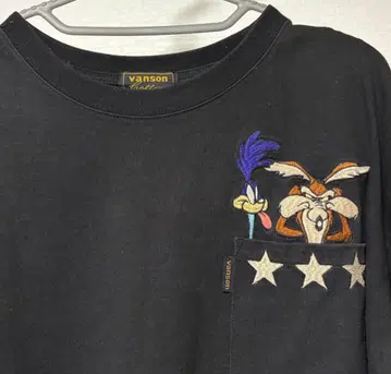 VANSON 루니툰 로드러너 XL 긴팔T셔츠