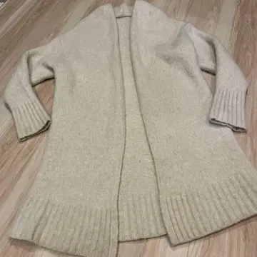 MUJI 무인양품 야크 아이보리 롱 가디건 겉옷 M L