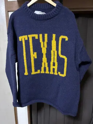 ONE fifth 텍사스 로고 니트 스웨터 사이즈 2