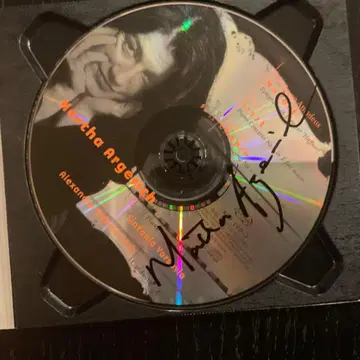 아르헤리치 사인 포함 CD 쇼팽/ 리스트 피아노 협주곡 라이브