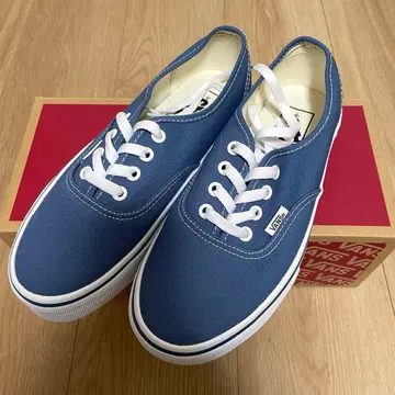 [ 미사용 새상품 ] VANS ( 반스 ) 오센틱 네이비 23.5cm