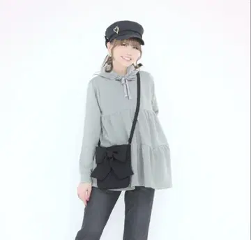 앤드러브 &LOVE 리본 미니백