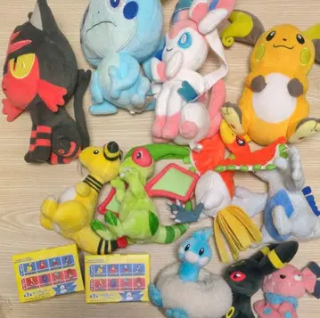 포켓몬 봉제 인형 세트 굿즈 포함